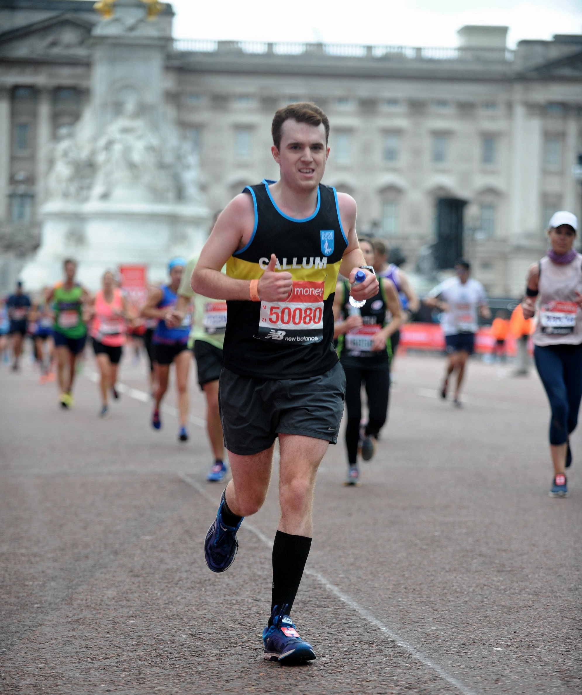 Callum Telehealth London Marathon Calf Back